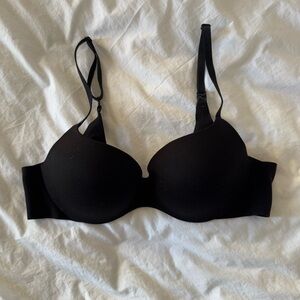 Victoria Secret Lined Demi Bra Black 34B